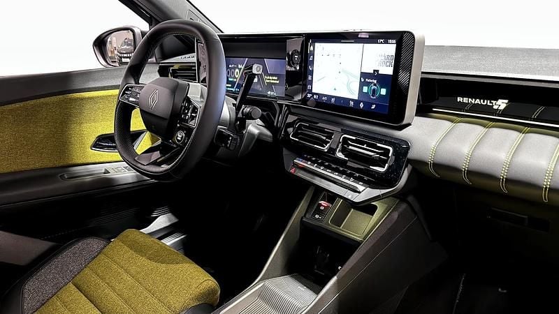 Ny Renault R5 Techno 110 kW (150 HK) 2025 Halvkombi
