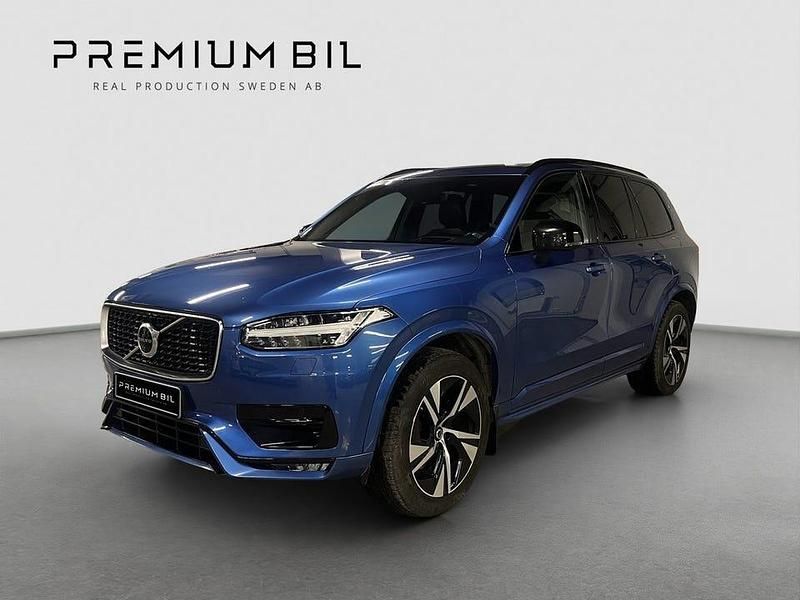 Blå Begagnad 2020 Volvo XC90 R-Design SUV | 419 800 kr (Bra pris) - Bild 1/4