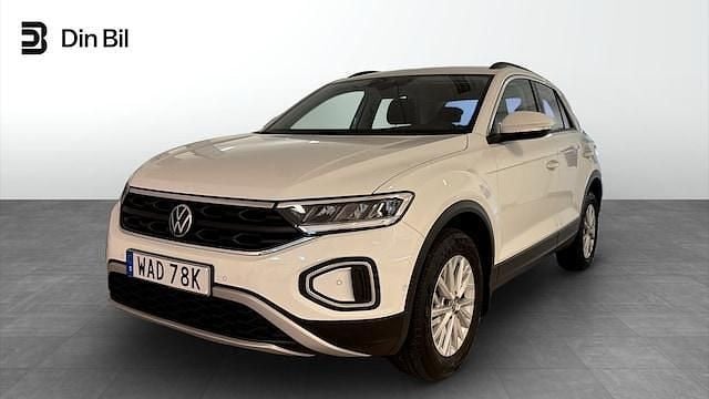 Vit Begagnad 2022 VW T-Roc Life SUV | 229 900 kr (Marknadspris) - Bild 1/4