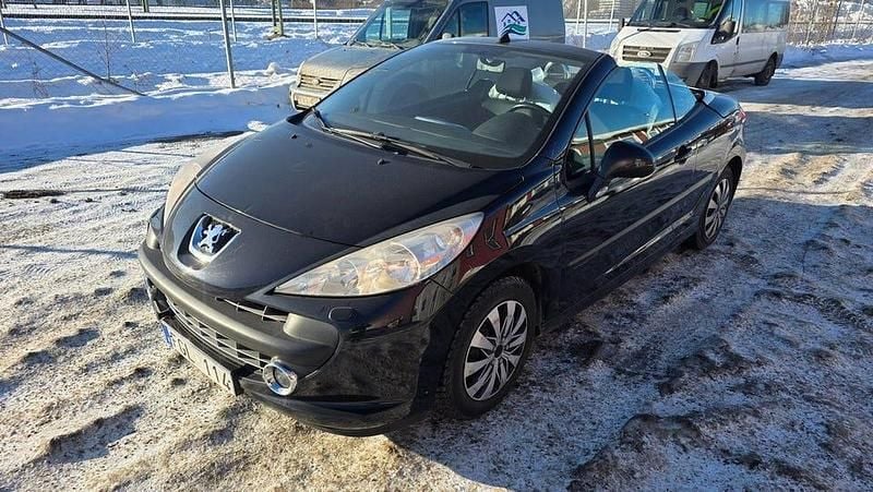 Begagnad Peugeot 207 CC 120 HK (88 kW) 2007 Svart Cab