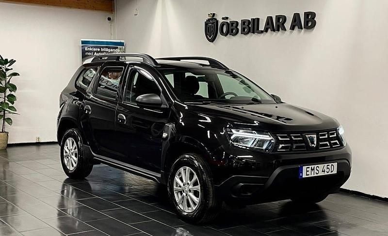Svart Begagnad 2022 Dacia Duster SUV | 114 900 kr (Marknadspris) - Bild 1/4