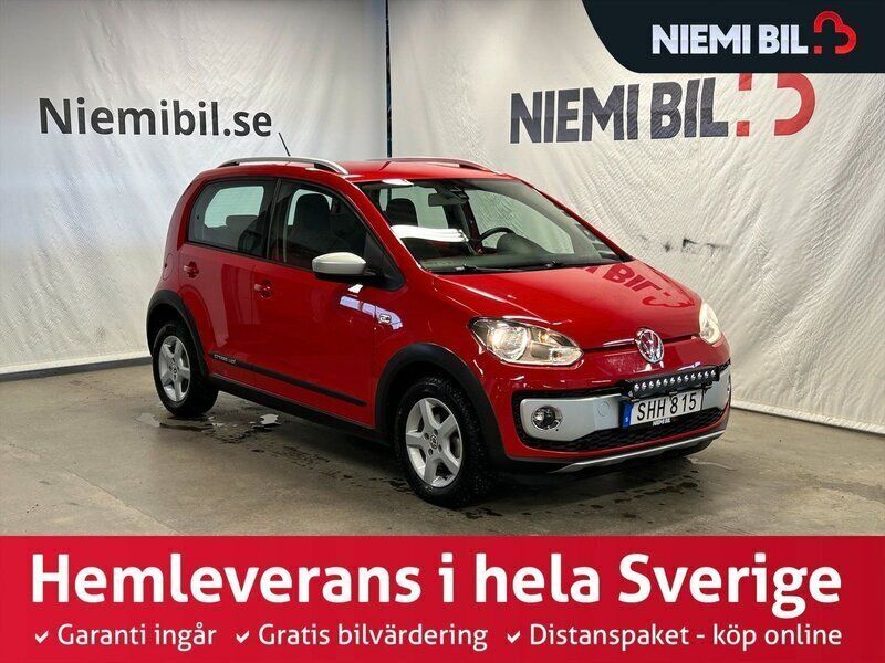 Röd Begagnad 2015 VW up! S Halvkombi | 109 900 kr - Bild 1/3