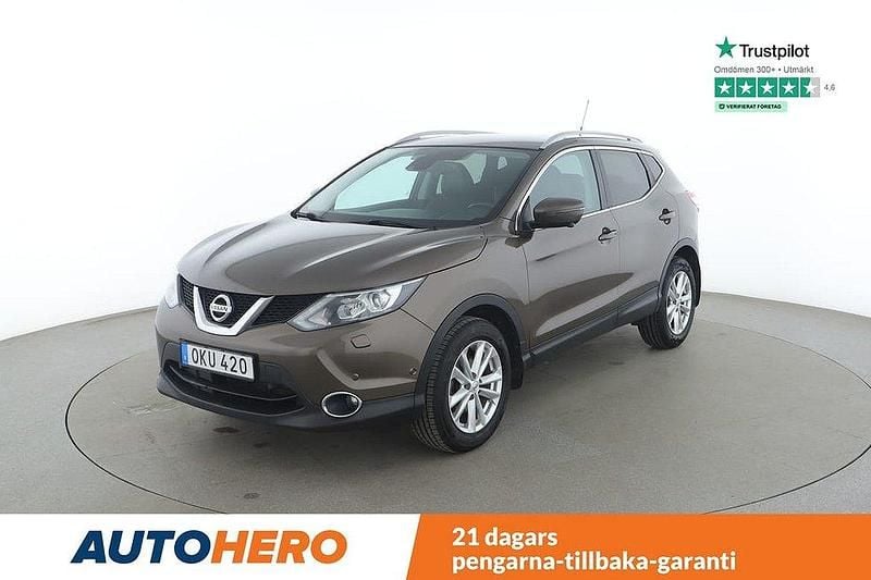 Brun Begagnad 2016 Nissan Qashqai 360º SUV | 139 000 kr (Lite dyr) - Bild 1/4