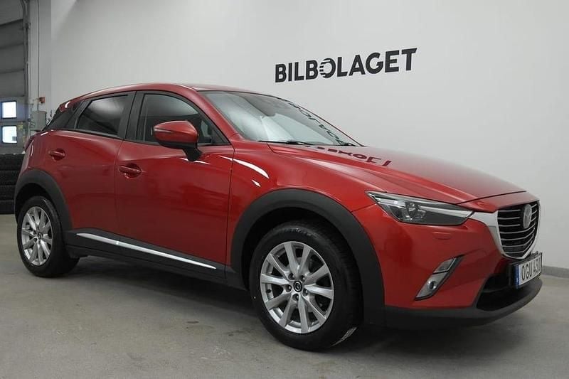 Begagnad Mazda CX-3 105 HK (77 kW) 2016 Röd SUV