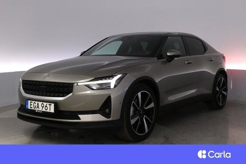 Grå Begagnad 2022 Polestar 2 Pilot Sedan | 374 900 kr (Marknadspris) - Bild 1/4