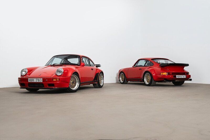 Röd Begagnad 1978 Porsche 930 Turbo | 949 000 kr - Bild 1/4