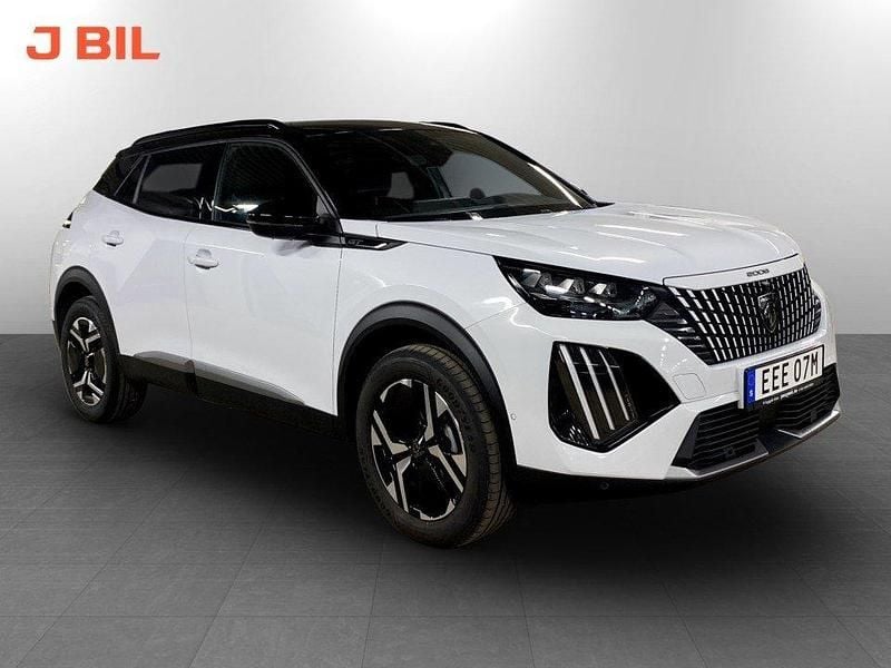 Vit Begagnad 2024 Peugeot 2008 GTi SUV | 264 900 kr (Marknadspris) - Bild 1/4