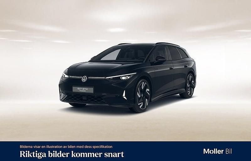 Begagnad VW ID.7 GTX 250 kW (340 HK) 2025 Svart Kombi