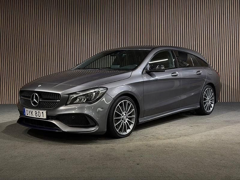 Begagnad Mercedes CLA220 Shooting Brake AMG 177 HK (130 kW) 2016 Grå Kombi