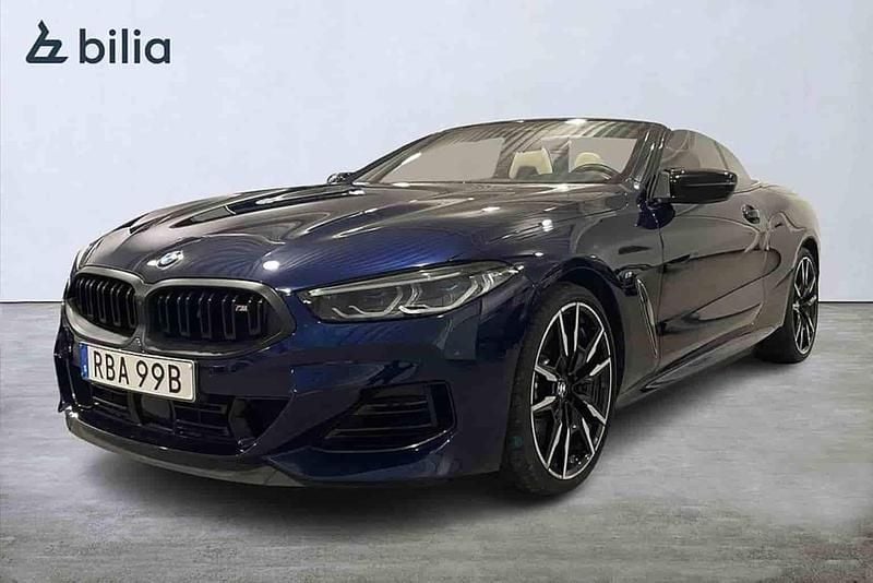Begagnad BMW M850 530 HK (389 kW) 2024 Blå Sportkupé