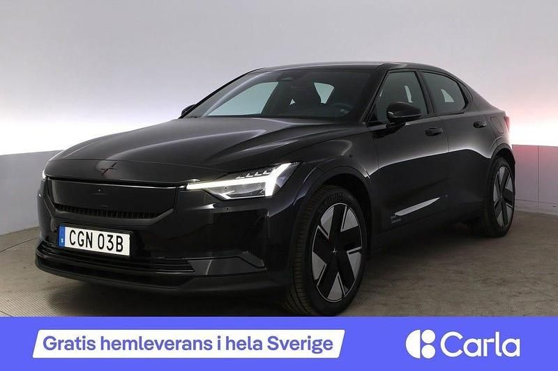 Svart Begagnad 2024 Polestar 2 Long Range Single Motor Halvkombi | 471 900 kr (Dyr) - Bild 1/4