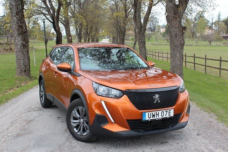 Orange Begagnad 2020 Peugeot 2008 SUV | 139 000 kr (Bra pris) - Bild 1/4