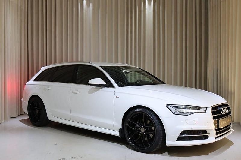Vit Begagnad 2017 Audi A6 S-Line Kombi | 259 900 kr (Marknadspris) - Bild 1/4