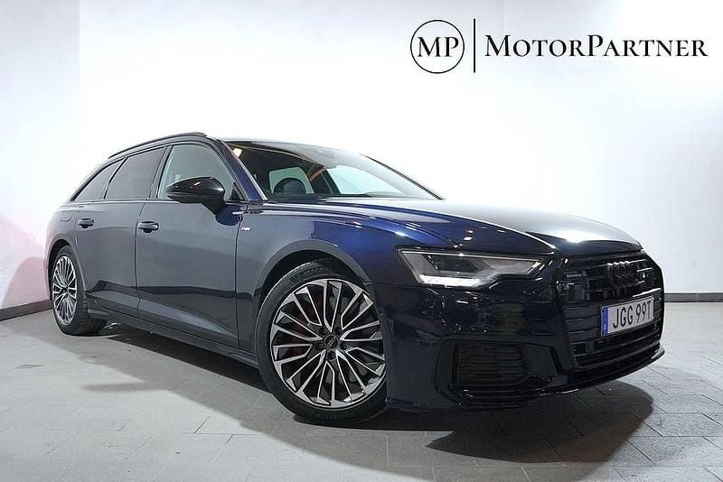 Blå Begagnad 2022 Audi A6 S-Line Kombi | 429 900 kr (Bra pris) - Bild 1/4