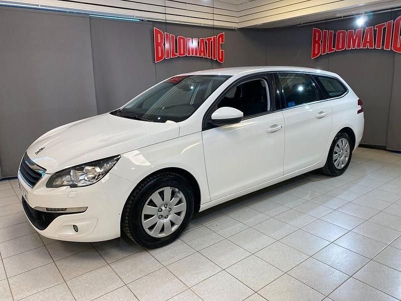 Vit Begagnad 2016 Peugeot 308 SW Active Kombi | 69 900 kr (Bra pris) - Bild 1/4