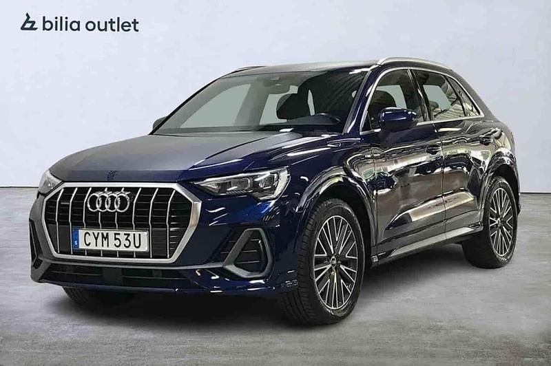 Blå Begagnad 2022 Audi Q3 SUV | 369 900 kr (Lite dyr) - Bild 1/1