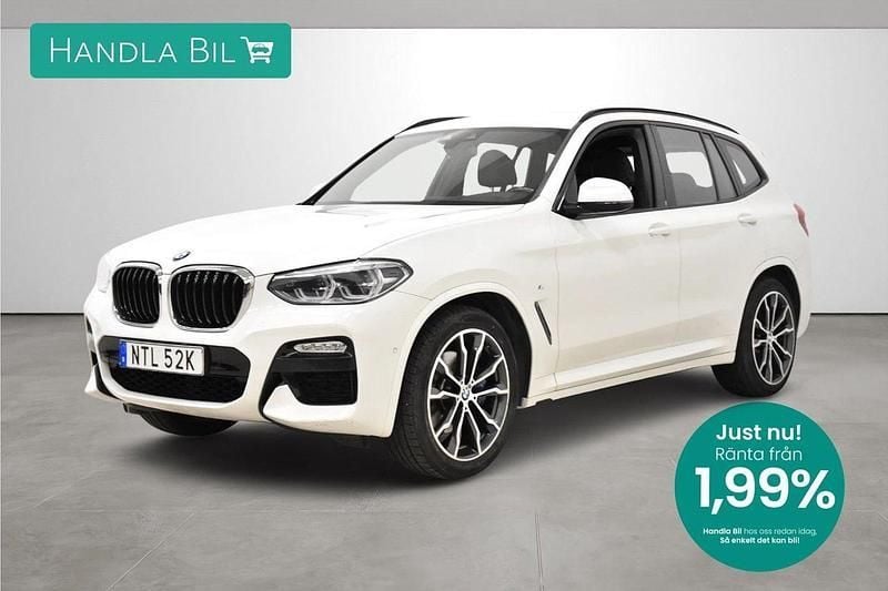 Vit Begagnad 2019 BMW X3 M Sport SUV | 429 900 kr (Marknadspris) - Bild 1/3