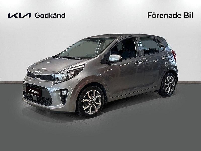 Grå (astro grey) Begagnad 2021 Kia Picanto Advance Halvkombi | 149 000 kr (Marknadspris) - Bild 1/4