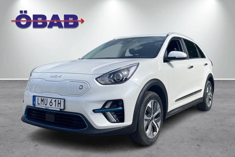 Vit Begagnad 2021 Kia e-Niro Advance SUV | 258 900 kr (Marknadspris) - Bild 1/4
