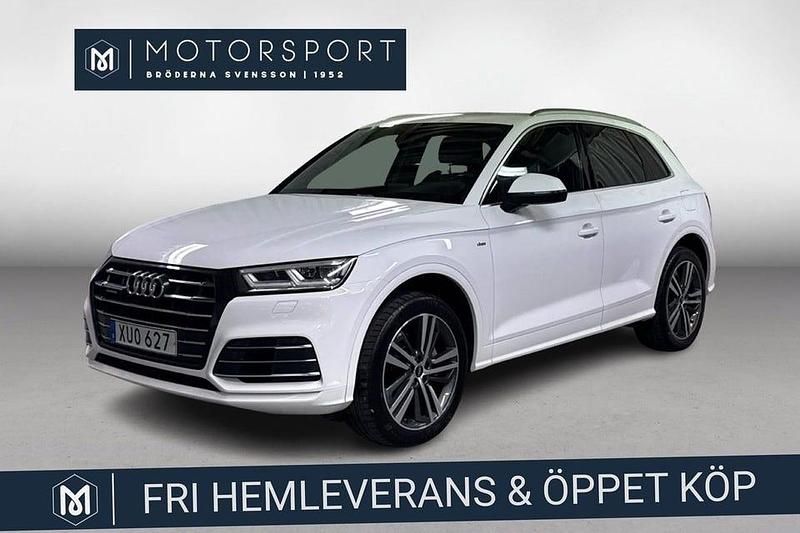 Vit Begagnad 2020 Audi Q5 S-Line SUV | 309 900 kr (Superpris) - Bild 1/3