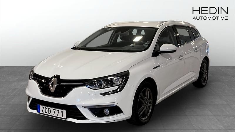 Vit Begagnad 2018 Renault Mégane GrandTour Kombi | 139 900 kr (Marknadspris) - Bild 1/4