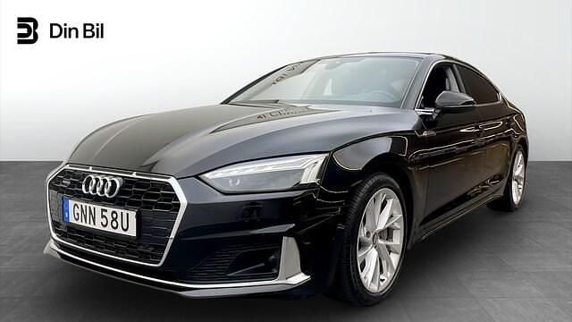 Brilliantsvart Begagnad 2020 Audi A5 Sportback Advanced Plus Halvkombi | 319 000 kr (Lite dyr) - Bild 1/4