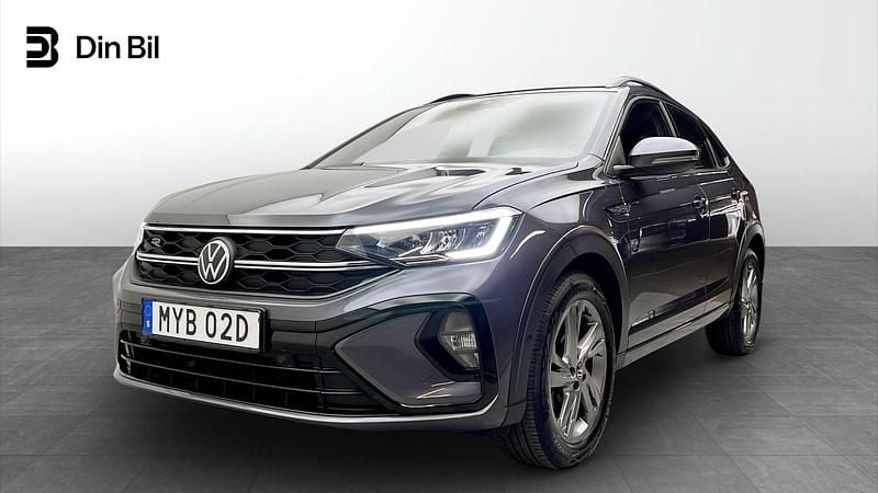 Grå Begagnad 2021 VW Taigo R-line SUV | 224 900 kr (Marknadspris) - Bild 1/4