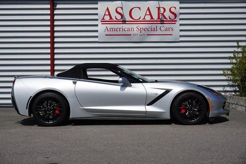 Begagnad Chevrolet Corvette Stingray 461 HK (339 kW) 2016 Silver Cab