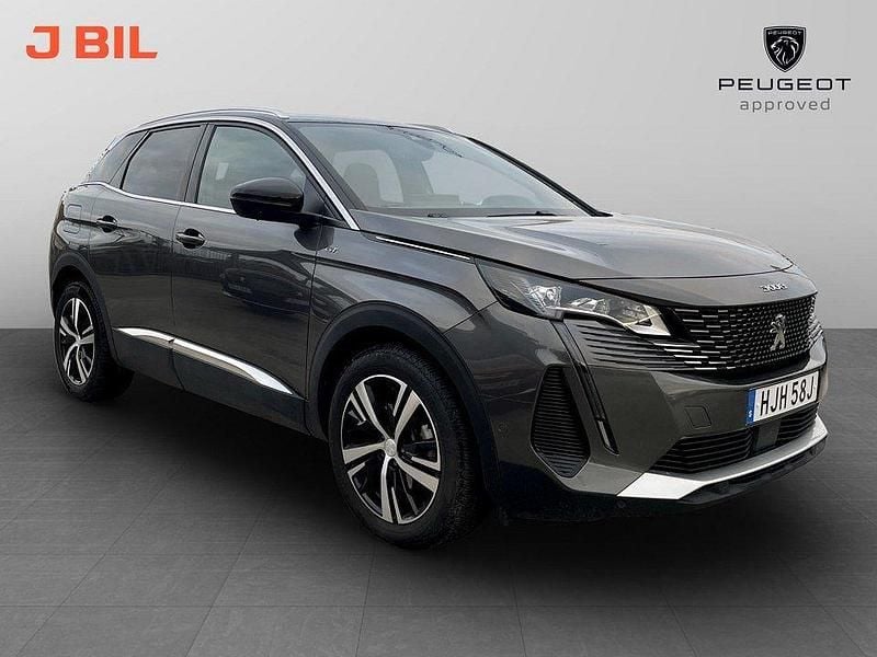 Grå Begagnad 2024 Peugeot 3008 GTi SUV | 269 900 kr (Bra pris) - Bild 1/4