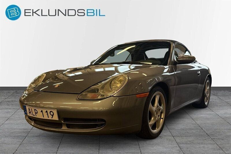 Grå Begagnad 2001 Porsche 911 Carrera Cabriolet Cab | 379 900 kr - Bild 1/2