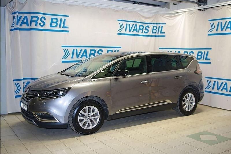 Grå Begagnad 2016 Renault Espace Minibuss | 179 000 kr (Marknadspris) - Bild 1/4