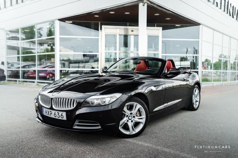 Svart Begagnad 2011 BMW Z4 Sport Line Cab | 289 000 kr (Bra pris) - Bild 1/4