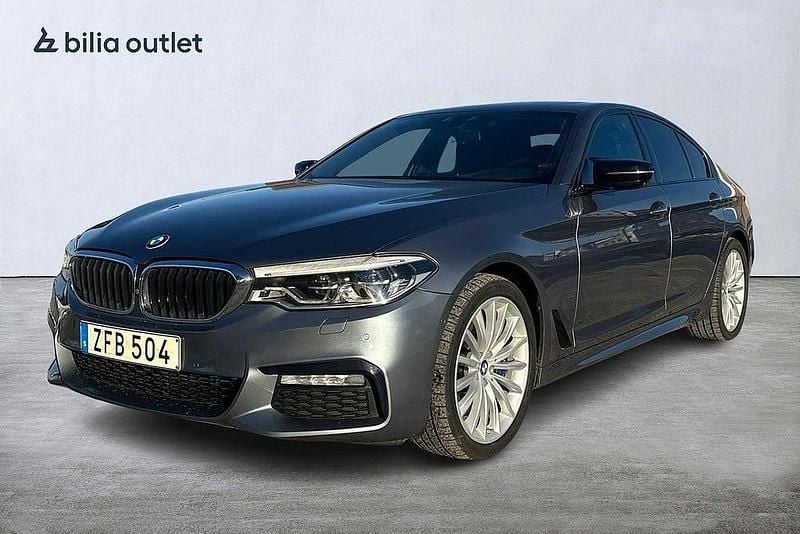Begagnad BMW 540 M Sport 320 HK (235 kW) 2018 Blå Sedan