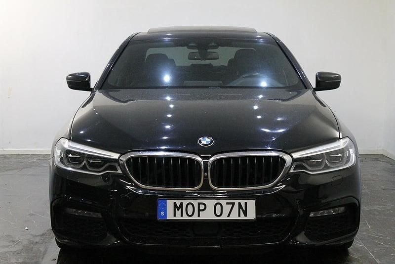 Begagnad BMW 530 M Sport 265 HK (194 kW) 2018 Svart Sedan
