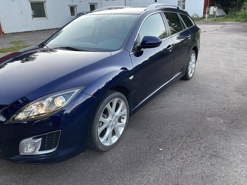 Blå Begagnad 2008 Mazda 6 Inclusive Kombi | 45 000 kr (Bra pris) - Bild 1/4