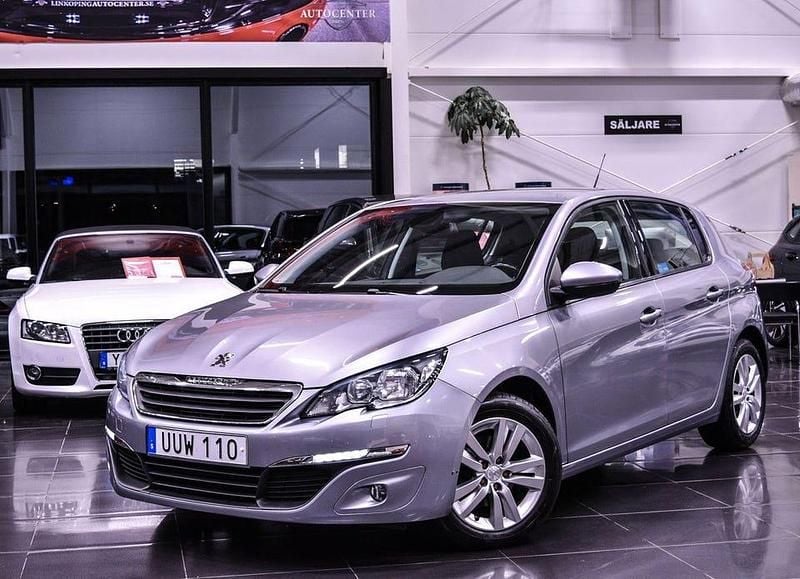 Begagnad Peugeot 308 Active 120 HK (88 kW) 2017 Grå Halvkombi