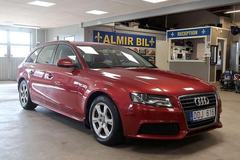 Röd Begagnad 2009 Audi A4 Kombi | 69 500 kr (Marknadspris) - Bild 1/4