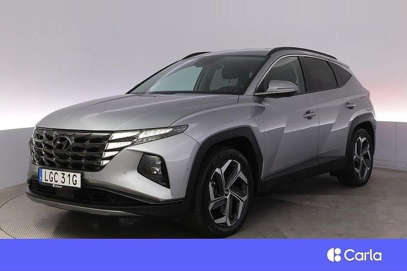 Grå Begagnad 2022 Hyundai Tucson Advanced SUV | 334 900 kr (Marknadspris) - Bild 1/4