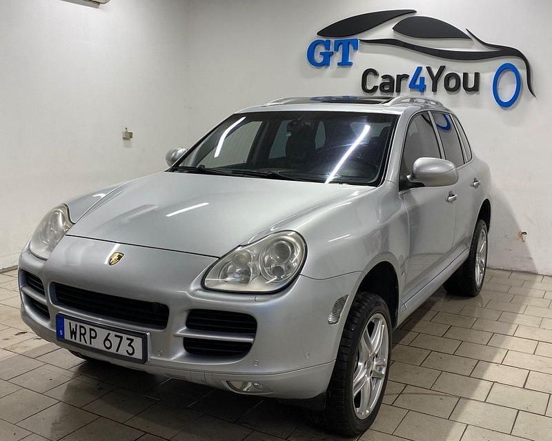 Silver Begagnad 2005 Porsche Cayenne S SUV | 54 500 kr (Marknadspris) - Bild 1/4