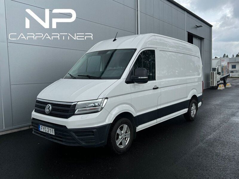 Vit Begagnad 2018 VW Crafter Van | 199 900 kr (Superpris) - Bild 1/4