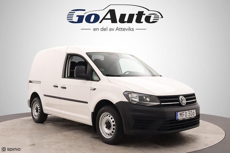 Vit Begagnad 2016 VW Caddy Minibuss | 109 500 kr (Marknadspris) - Bild 1/4