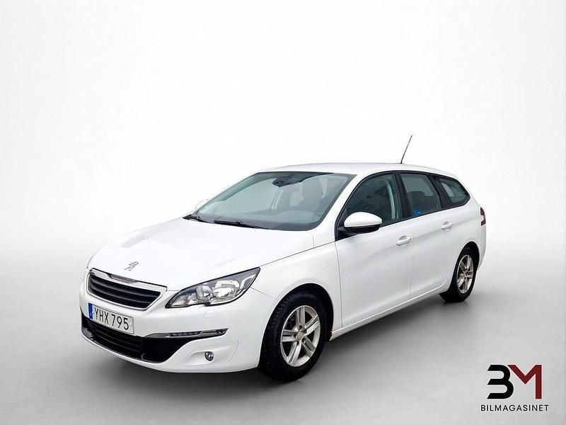 Begagnad Peugeot 308 120 HK (88 kW) 2016 Vit Kombi