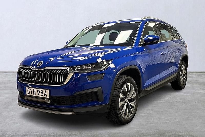 Blå Begagnad 2022 Skoda Kodiaq SUV | 319 900 kr (Marknadspris) - Bild 1/4