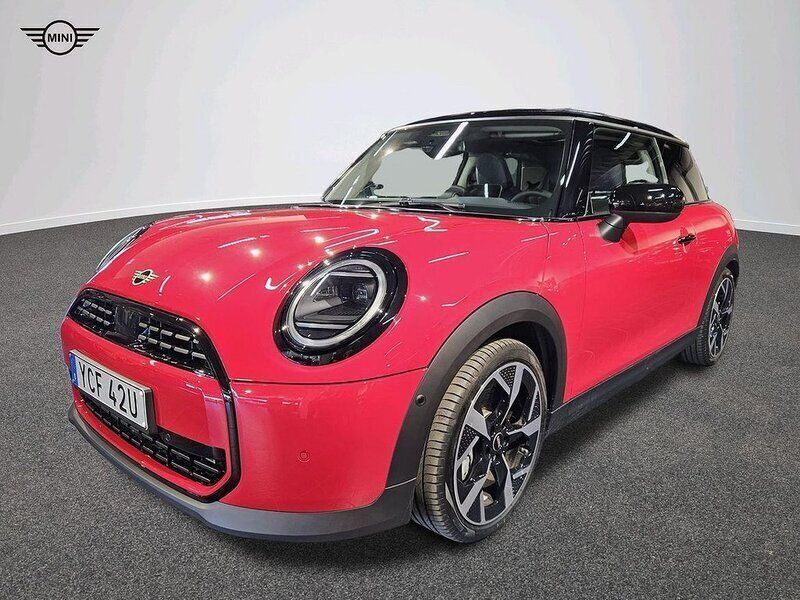 Röd Ny 2024 Mini Cooper Halvkombi | 319 900 kr - Bild 1/4