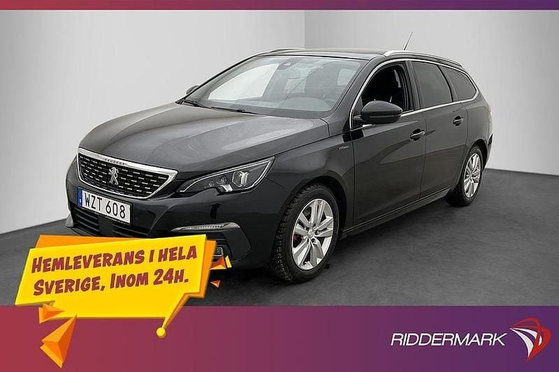 Begagnad Peugeot 308 GT-line 150 HK (110 kW) 2018 Svart Kombi