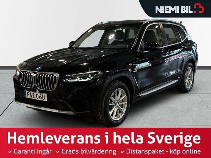 Svart Begagnad 2021 BMW X3 SUV | 399 900 kr (Marknadspris) - Bild 1/3