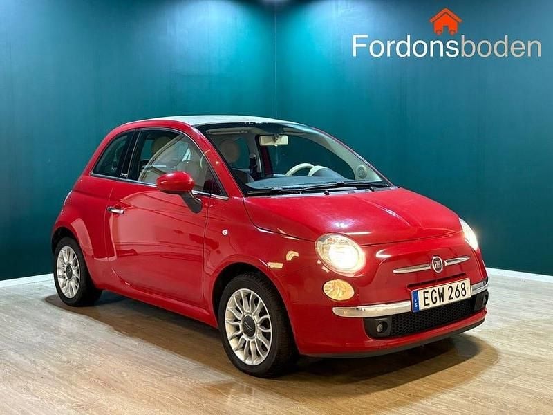 Röd Begagnad 2013 Fiat 500C Lounge Cab | 54 800 kr (Marknadspris) - Bild 1/4