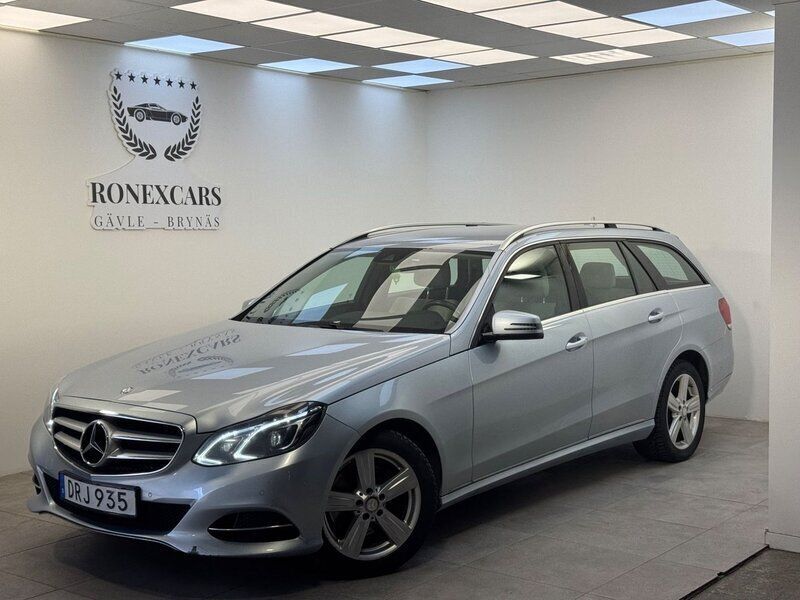 Silver Begagnad 2014 Mercedes E250 Kombi | 159 900 kr (Marknadspris) - Bild 1/4