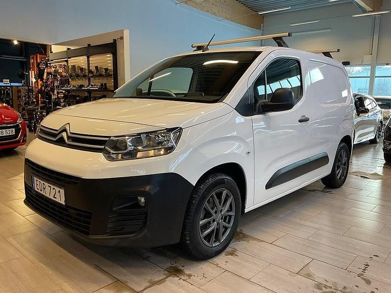 Vit Begagnad 2018 Citroën Berlingo Minibuss | 128 000 kr - Bild 1/4