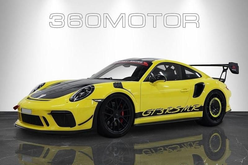 Begagnad Porsche 911 GT3 RS 520 HK (382 kW) 2019 Gul Sportkupé